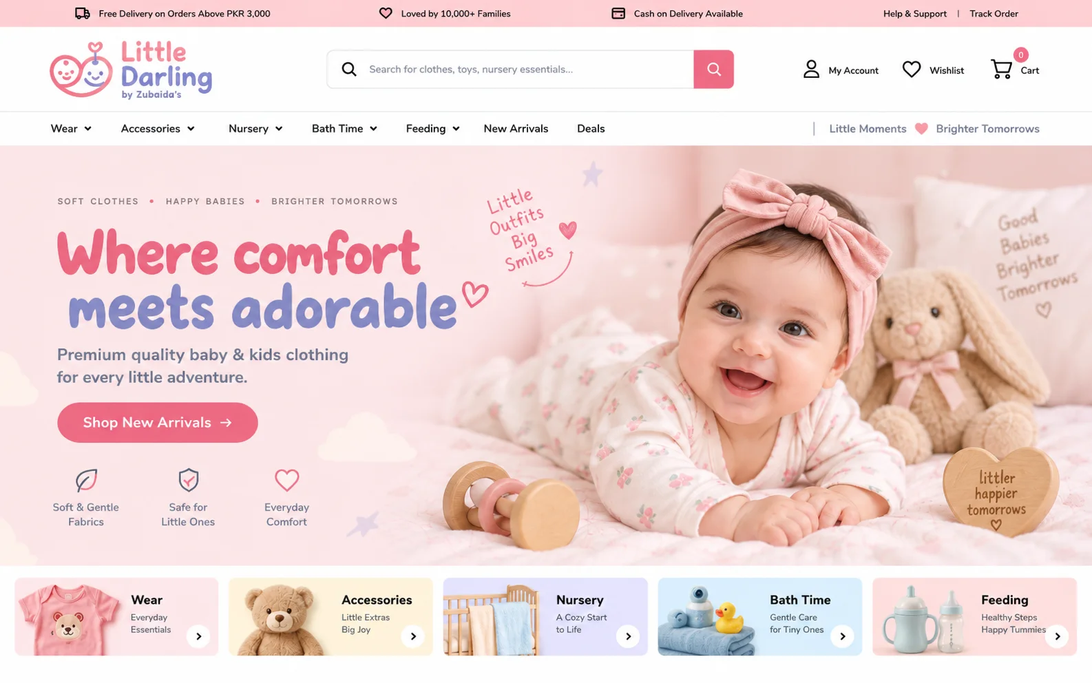Little Darling by Zubaida's website homepage